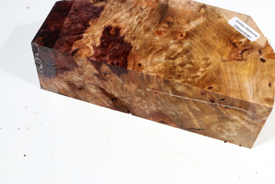 Golden Madrone Burl 170x80x60mm - GM0481