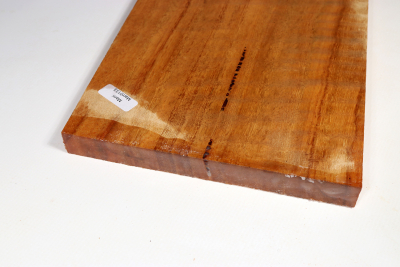 Brettabschnitt Marri, Red Gum curly 380x155x17mm - Marri0133