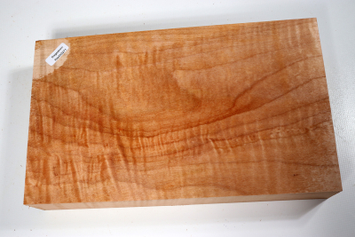 Board Curly Maple 275x160x50mm - RieAh0271