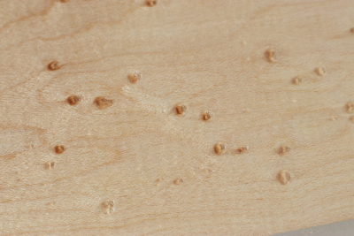 Board Birdseye Maple 285x100x50mm - VogAug0397