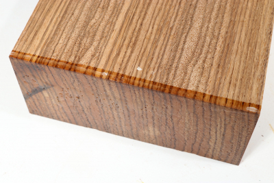 Block Zebrawood 165x165x72mm - Zebr0718