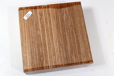 Block Zebrawood 165x165x72mm - Zebr0718