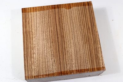 Drechselklotz Zebrano 165x165x72mm - Zebr0721