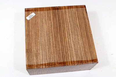 Block Zebrawood 165x165x72mm - Zebr0733