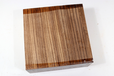 Block Zebrawood 175x175x75mm - Zebr0725