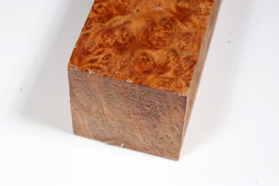 Square Amboyna Burl 330x60x60mm - AmboM0734