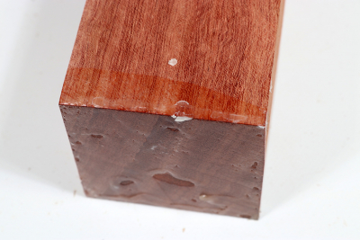 Square Bubinga 305x80x80mm - Bubi0348