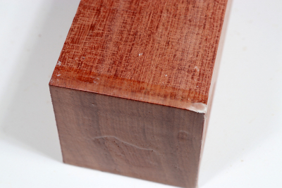 Square Bubinga 305x80x80mm - Bubi0350