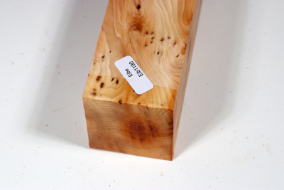 Square Yew Burl 305x50x50mm - Eib1190