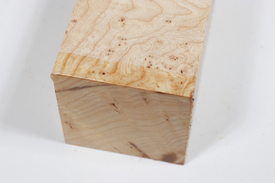 Square Ash Burl 305x65x65mm - Esch0263