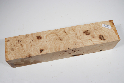 Square Ash Burl 305x65x65mm - Esch0265