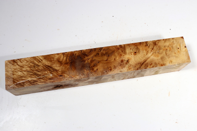 Square Golden Madrone Burl 330x52x52mm - GMadr0479