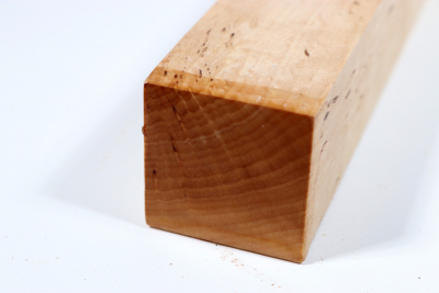 Square Karelian Masurbirch 350x38x38mm - KarMB2344