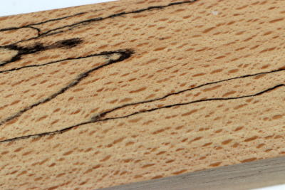 Square Beech spalted 235x58x40mm - GestBu0532