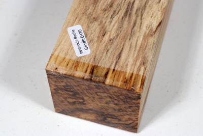 Square Beech spalted 305x65x65mm - GestBu0420