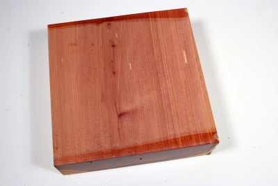 Block Eastern Red Cedar 170x170x50mm - Zed0317