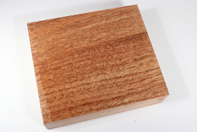 Block Khaya Mahogany 220x195x50mm - Khay0035