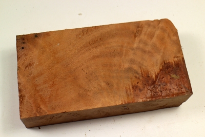 Block Red Resin Burl 160x85x40mm - RedRe0118