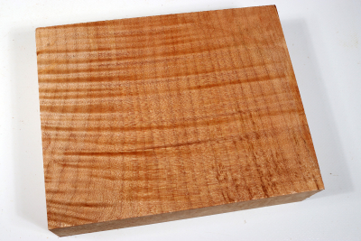 Block Curly Maple 195x155x50mm - RieAh0276