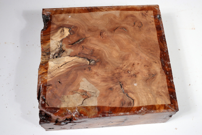 Block Elm Burl 200x195x70mm - RuesM0456