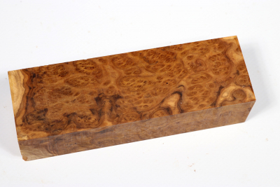 Knife Block Brown Mallee Burl - BroMaM0264