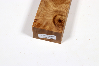 Knife Block Golden Madrone Burl - GMadr0441