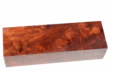 Knife Block Honduran Rosewood Burl - HonPaM0105