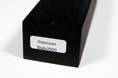 Messergriffblock Mooreiche stabilisiert - Stabi2900