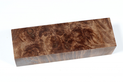 Knife Blank Walnut Burl stabilized - Stabi3107