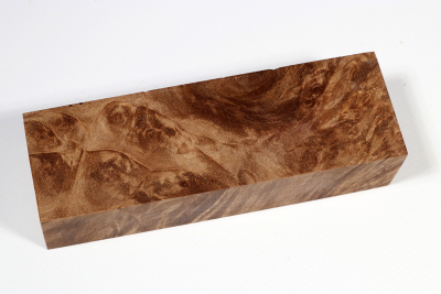 Knife Blank Walnut Burl stabilized - Stabi3227