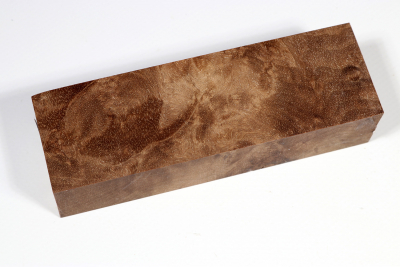 Knife Blank Walnut Burl stabilized - Stabi3248