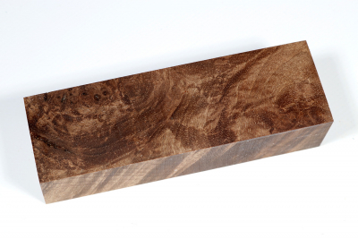 Knife Blank Walnut Burl stabilized - Stabi3251