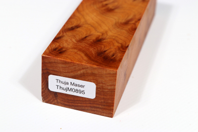 Messergriffblock Thuja Maser - ThujM0895