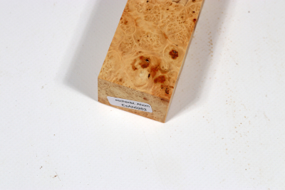 Knife Block Box Elder Maple Burl - EsAh0262