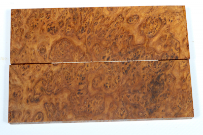 Knife Scales Brown Mallee Burl - BroMaM0296