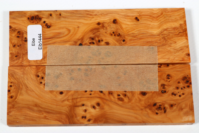 Knife Scales Yew Burl - Eib1444