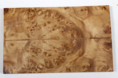 Knife Scales Golden Madrone Burl - GMadr0455