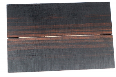 Knife Scales Macassar Ebony - Maka0808