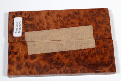 Knife Scales Thuya Burl - ThujM0915