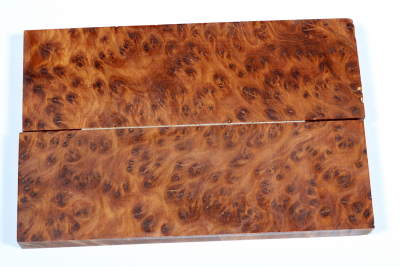 Knife Scales Thuya Burl - ThujM0915