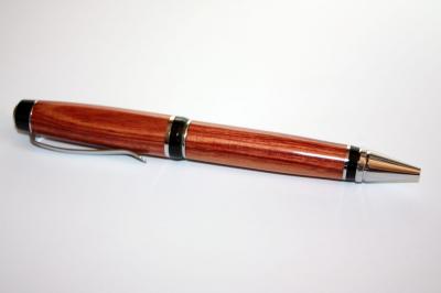 Pen Blank Brazilian Tulipwood small