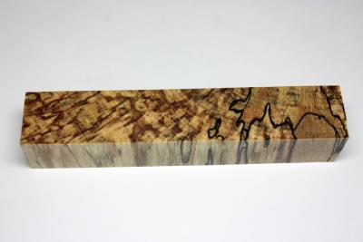 Pen Blank Beech spalted X-cut stabilized large