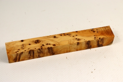 Pen Blank Yew Burl A++ small