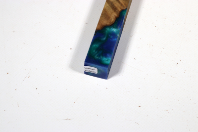 Pen Blank Laurel Burl stabilized - HybrWo3425