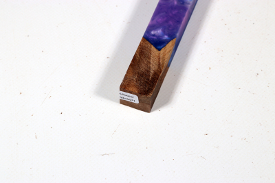 Pen Blank Hybridwood Walnut Burl stabilized - HybrWo3471