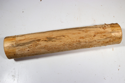 Karelian Masurbirch, spalted 330x65mm - KarMB2671