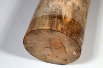 Karelian Masurbirch, spalted 340x70 mm - KarMB1857