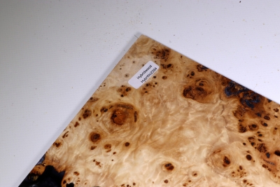 Saw Veneer Hybridwood Poplar Burl 540x185x5mm - HybrWo2294