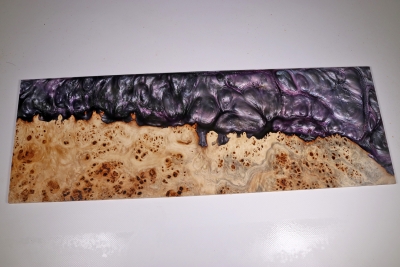 Saw Veneer Hybridwood Poplar Burl 540x185x5mm - HybrWo2294