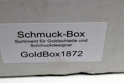 Sortimentbox Goldschmiede - Ebenholz  - Goldbox1872